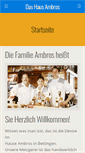 Mobile Screenshot of ambros-online.de
