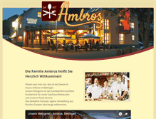 Tablet Screenshot of ambros-online.de